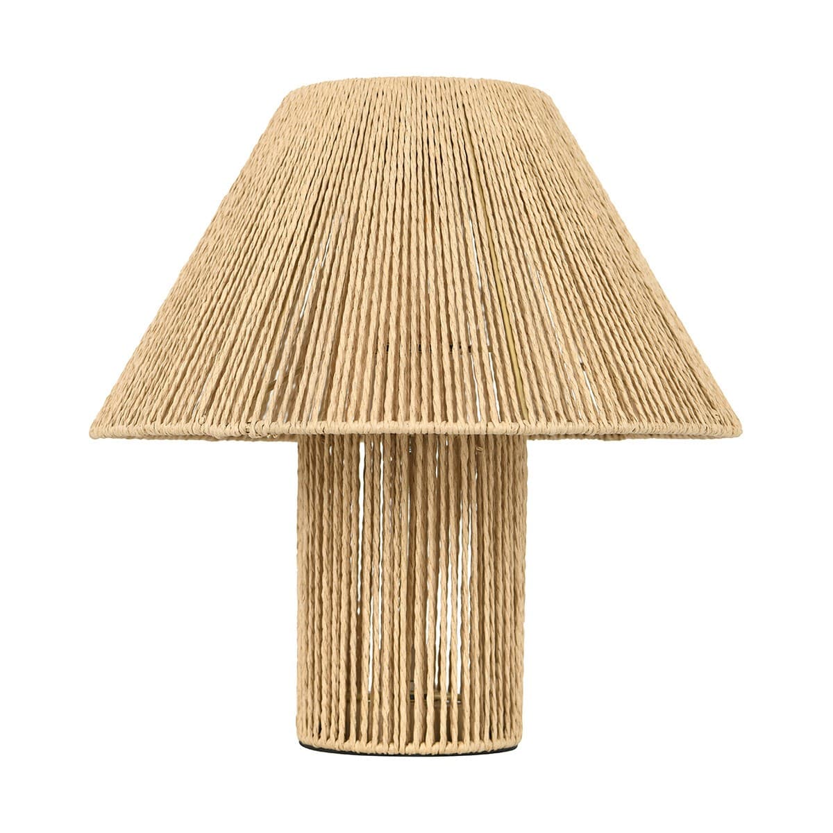 Inka 1 Light Table Lamp in Natural Weave