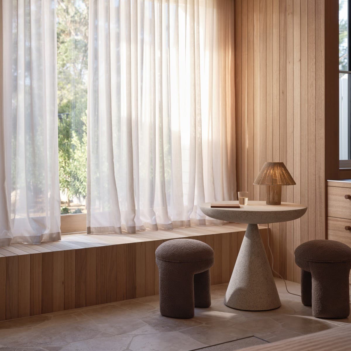 Inka 1 Light Table Lamp in Natural Weave